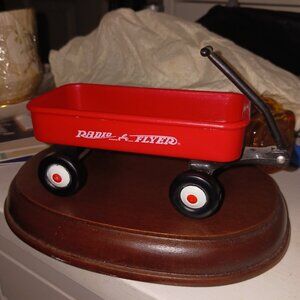 Miniature Radio Flyer Red Wagon